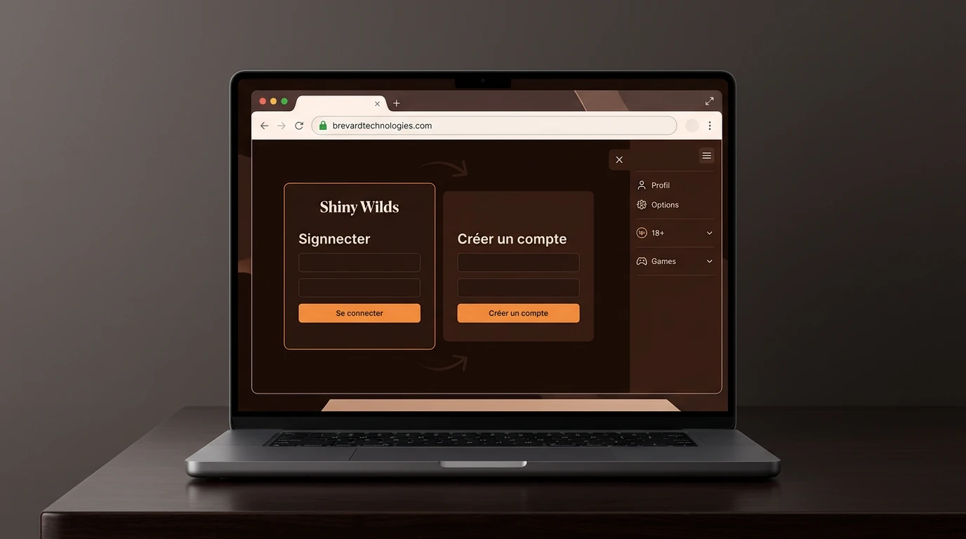 Accès au Shiny Wilds casino online