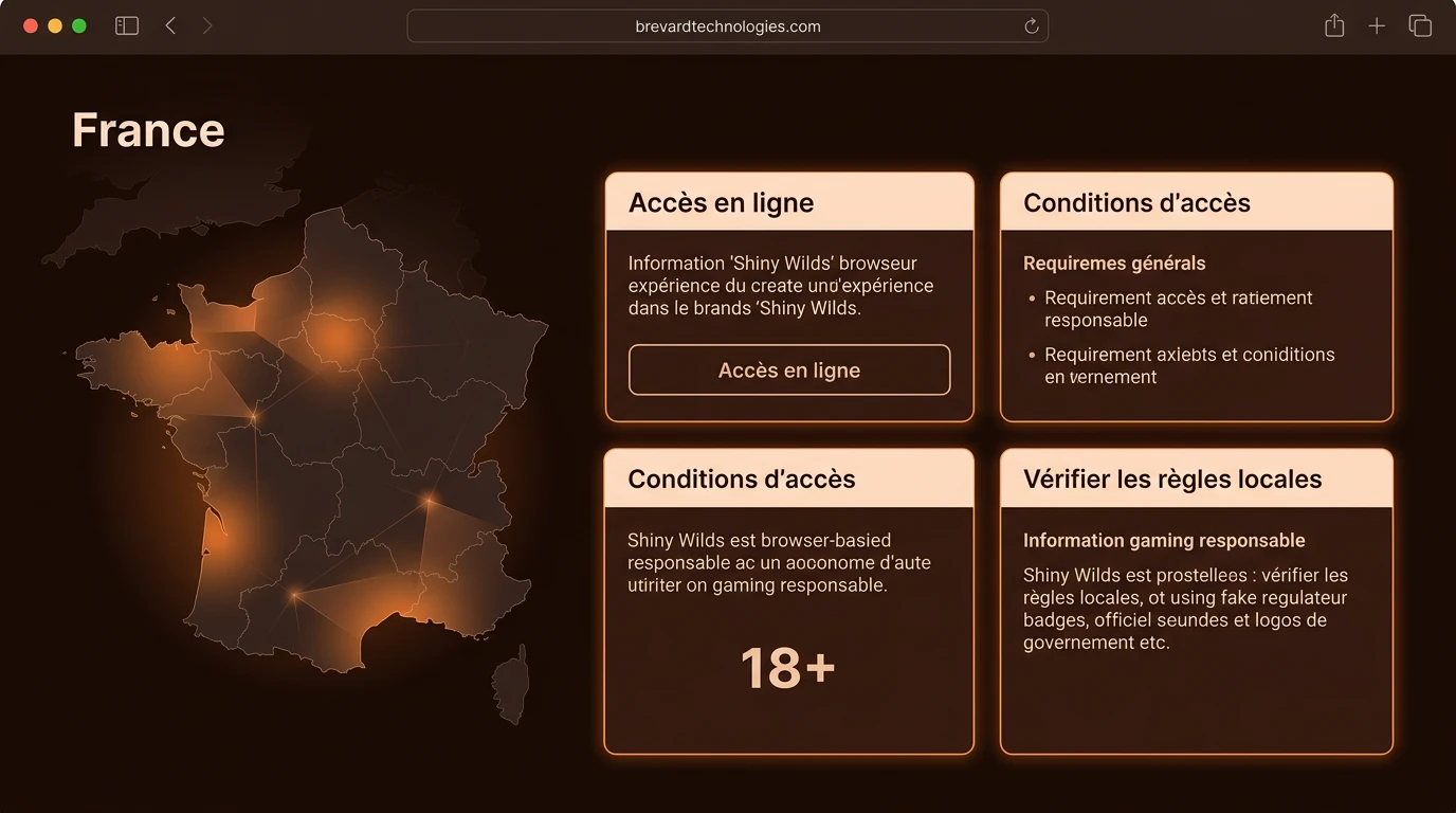 Shiny Wilds casino en France